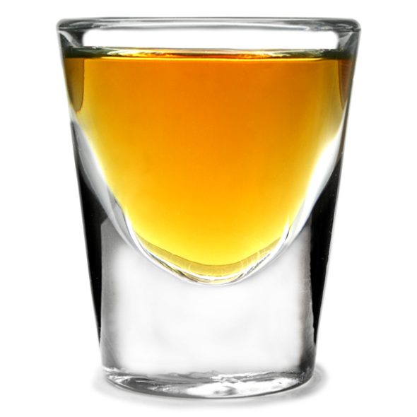 whiskey shot glassware