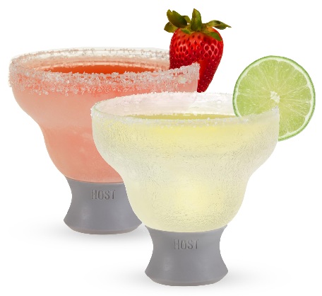 HOST FREEZE Stemless Margarita Glasses