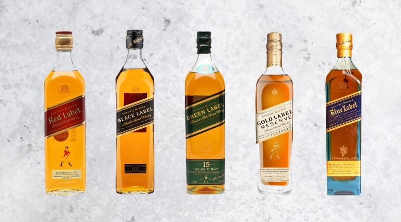 Johnnie Walker Labels Explained: Red, Black, Blue and the Rest
