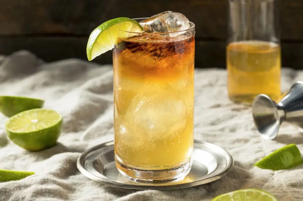 Dark and Stormy Cocktail Dark and Stormy Cocktail